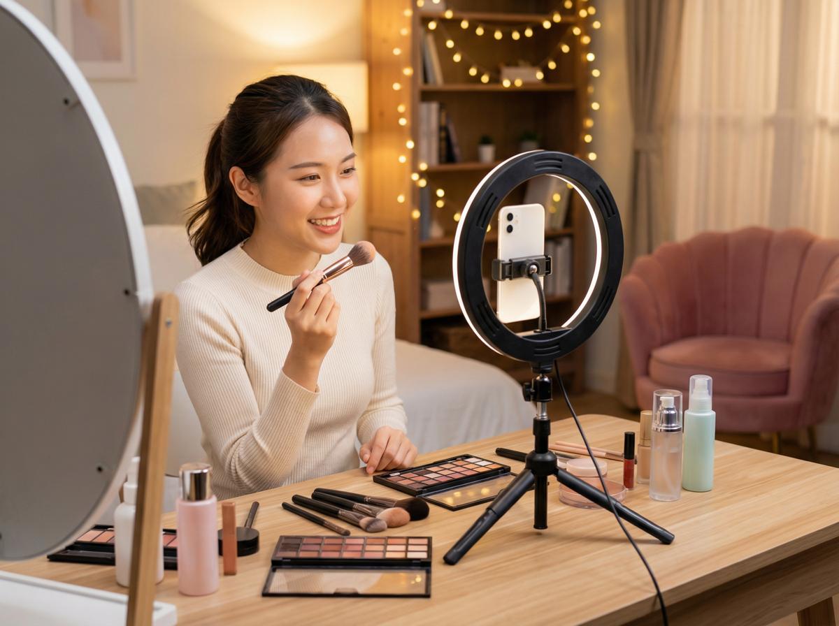 91美妆视频教程：日系清透妆容